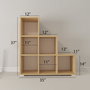 Hanah Home Ç007 Armario Multiusos Zafiro 90x96.6x29.6 cm